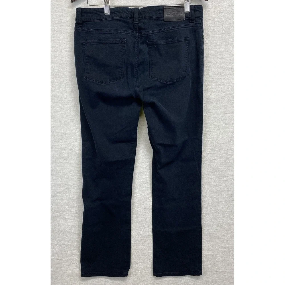 Lauren‎ Ralph Lauren Heritage Jeans Womens 10 Blue Straight Leg Stretch Denim